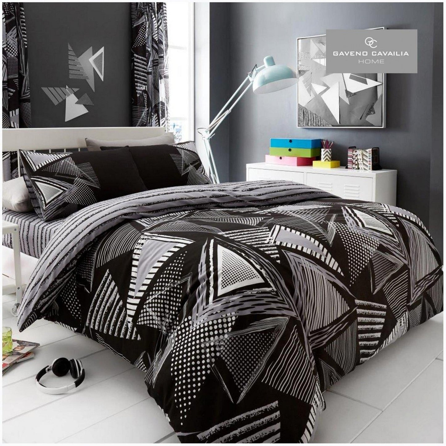 Pop Triangle Duvet Set