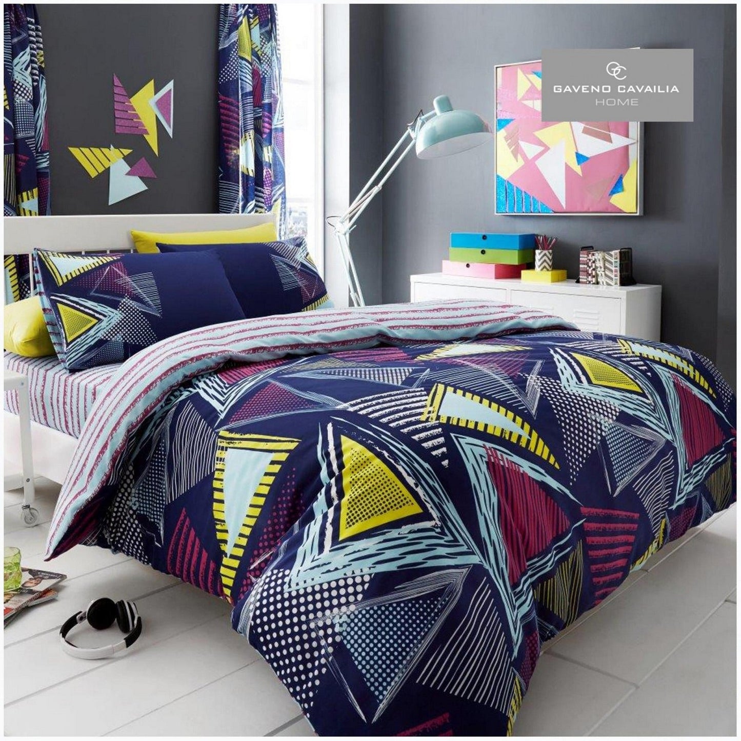 Pop Triangle Duvet Set
