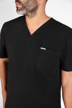 Load image into Gallery viewer, Kaizen V Neck One Pocket Scrub Top Mens