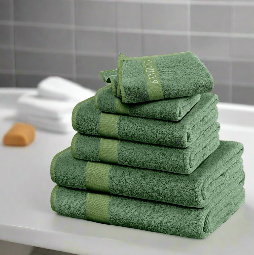 Luxury Bamboo Towel Packs 7 Colours