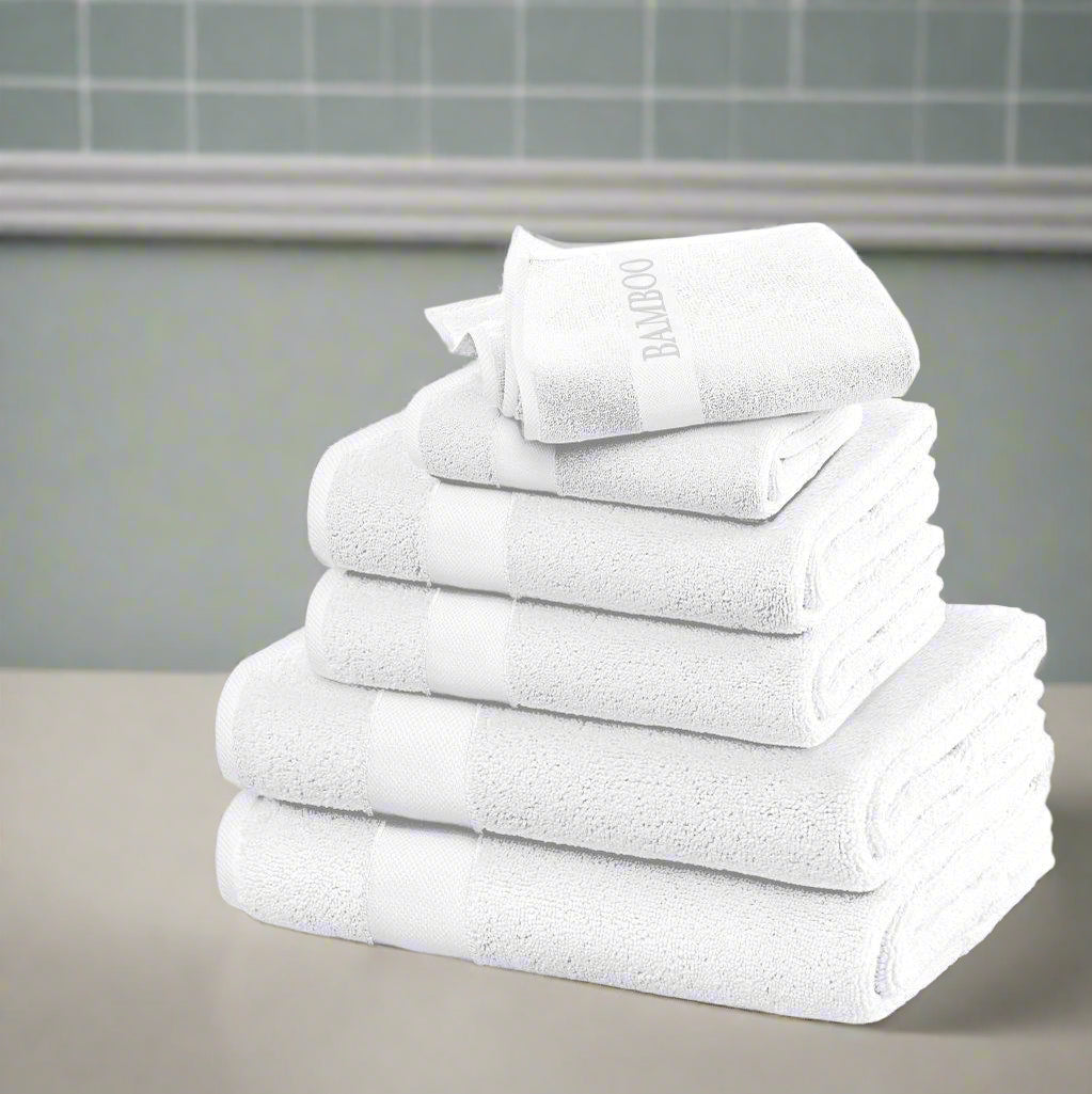 Luxury Bamboo Towel Packs 7 Colours