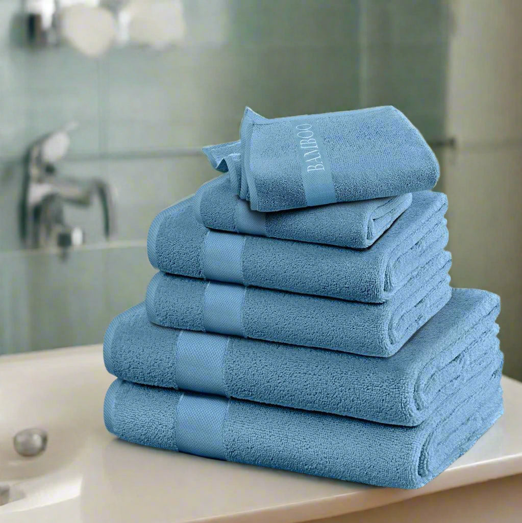 Luxury Bamboo Towel Packs 7 Colours