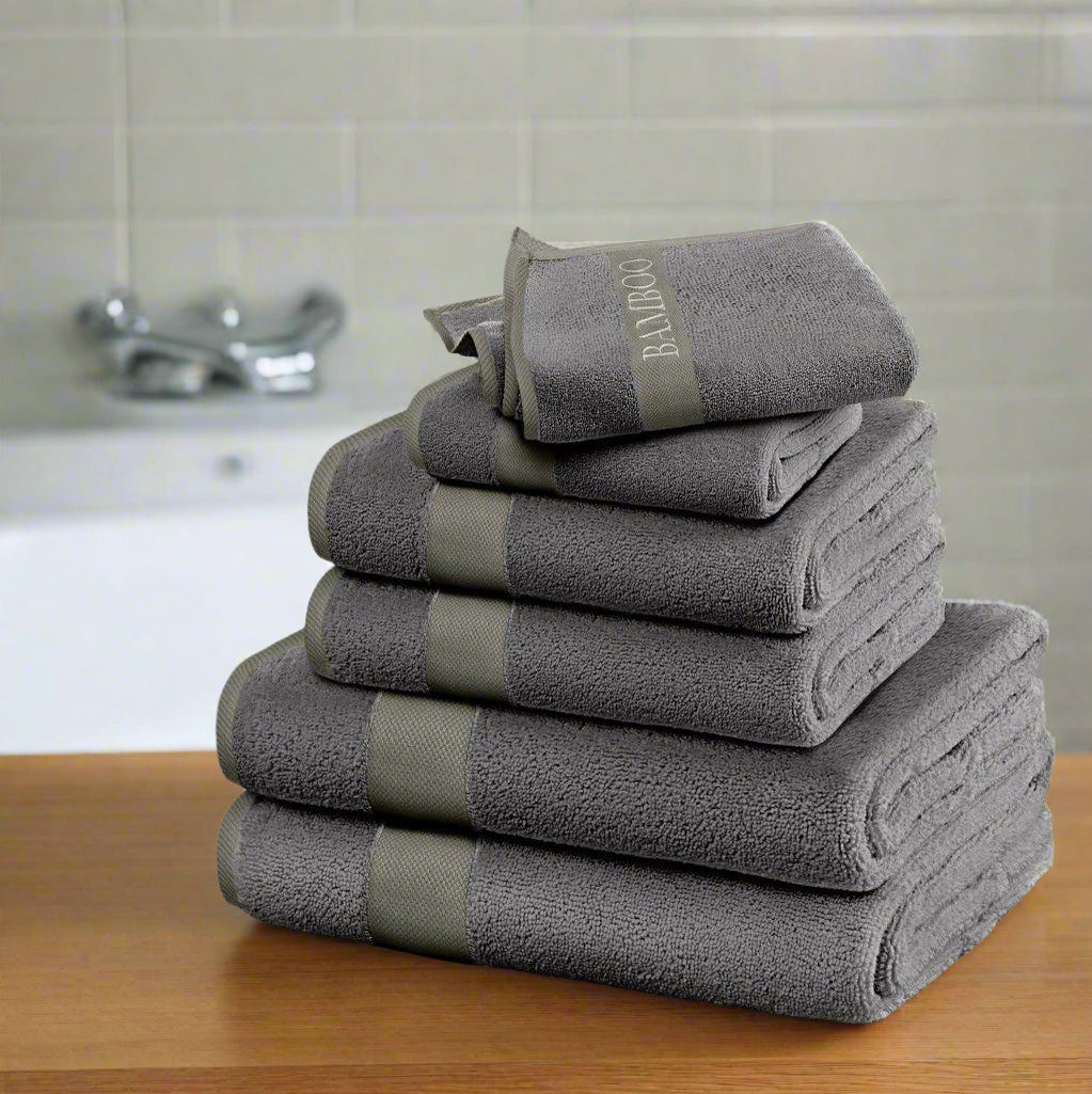Luxury Bamboo Towel Packs 7 Colours