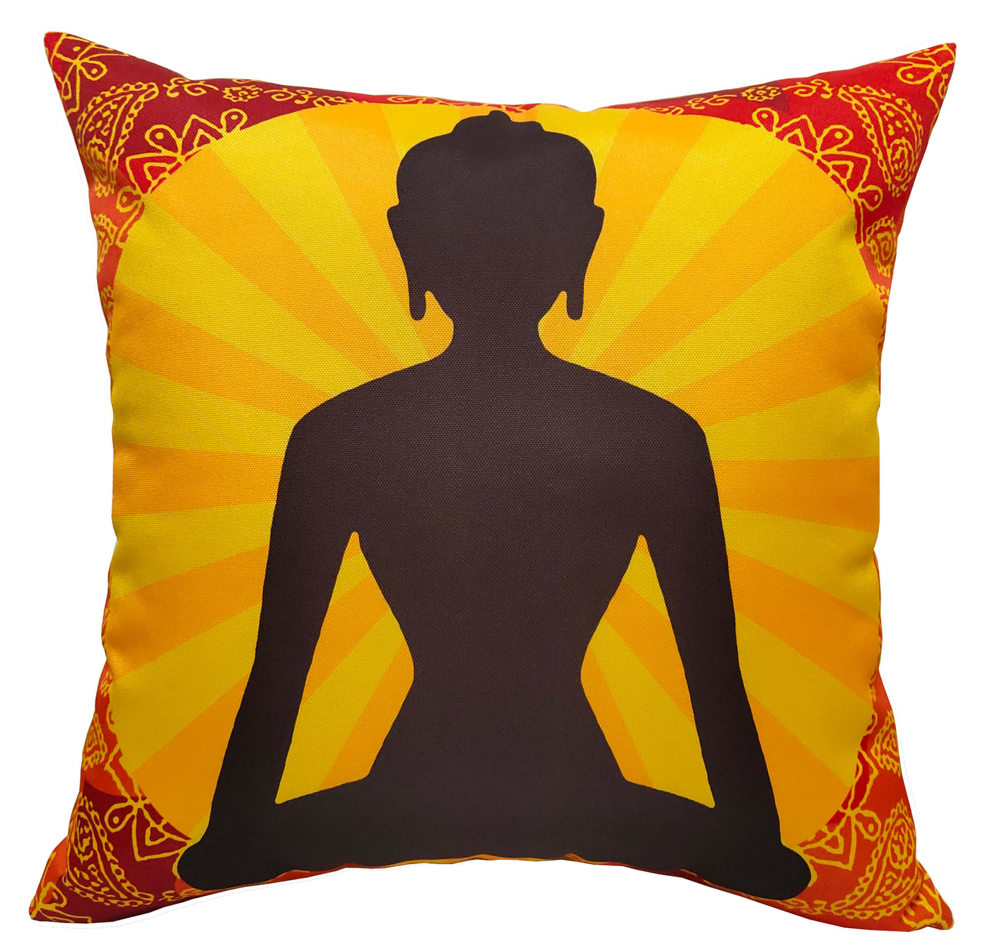 Buddha Filled Indoor/Outdoor Waterproof Cushion