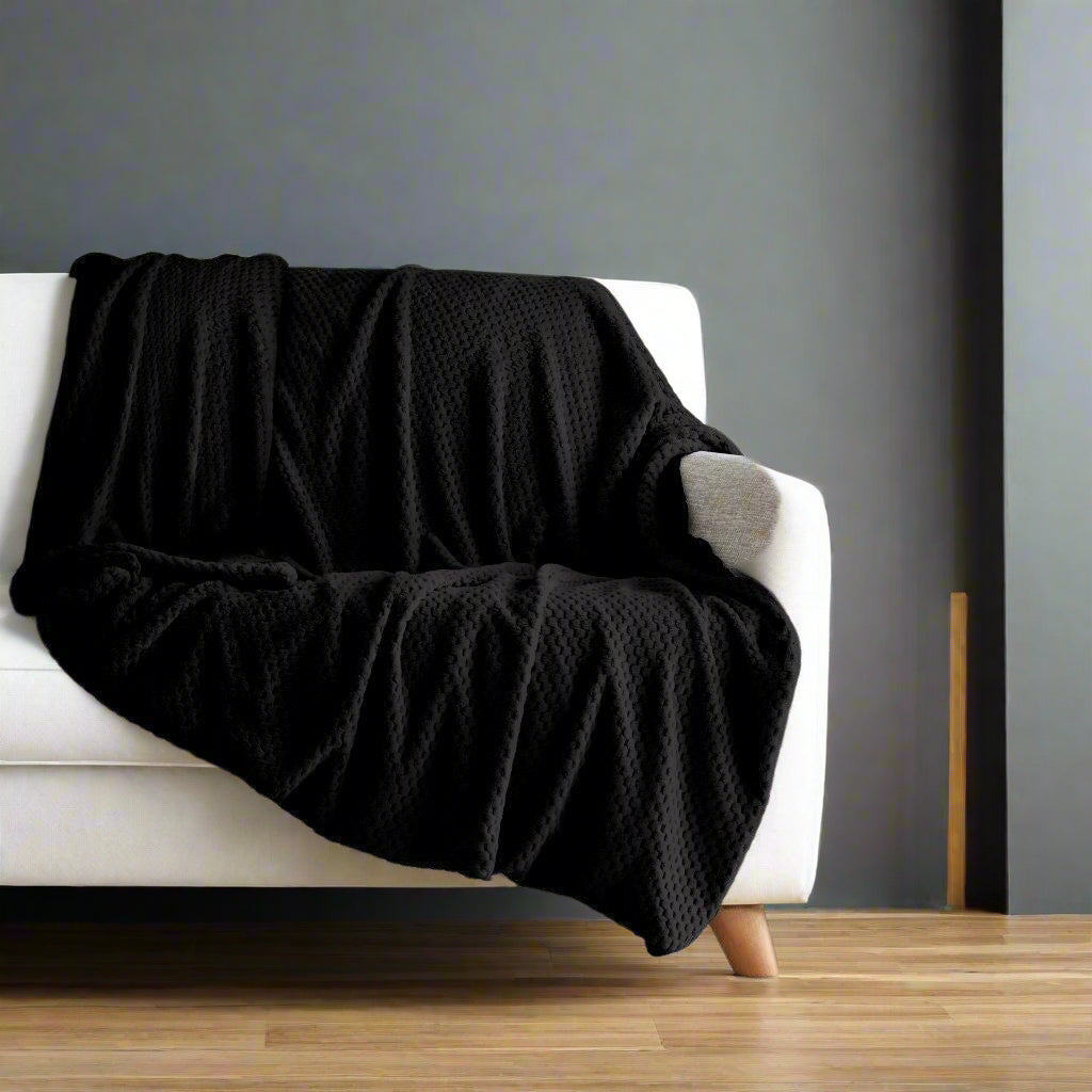 Luxury Comb Throw 18 Colours