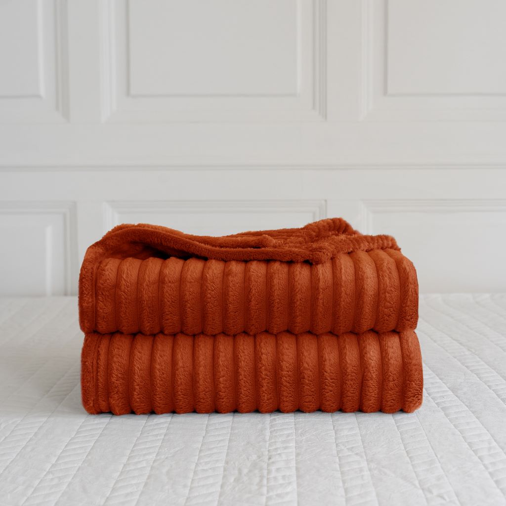 Chunky Cord Throw 10 Colours 2 Sizes