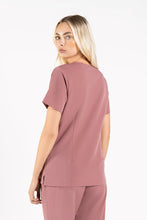 Load image into Gallery viewer, Kaizen V Neck One Pocket Scrub Top Womens