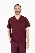 Load image into Gallery viewer, Kaizen V Neck One Pocket Scrub Top Mens