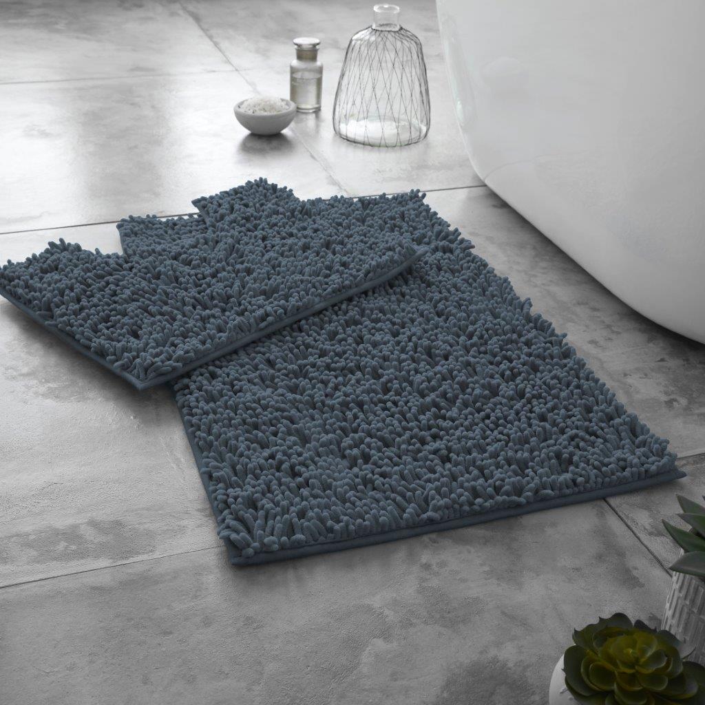 Chunky Loop Bath & Pedestal Mat Set 16 Colours