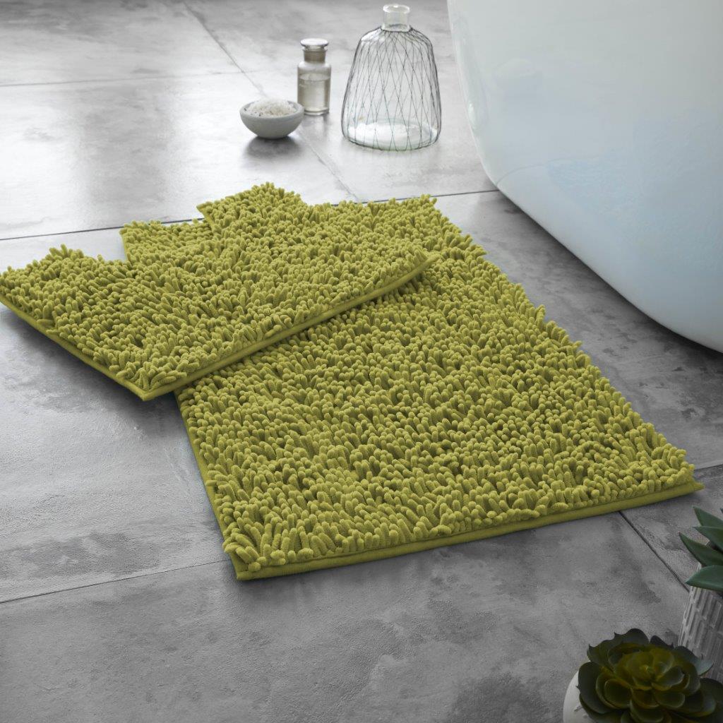 Chunky Loop Bath & Pedestal Mat Set 16 Colours