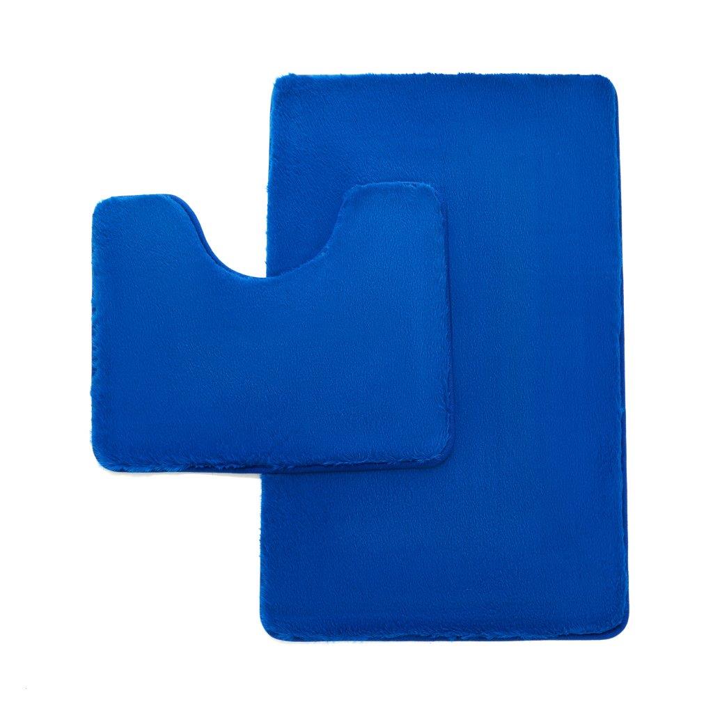 Faux Fur Bath & Pedestal Mat Set 9 Colours