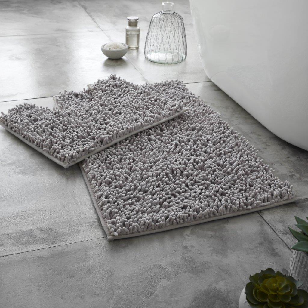 Chunky Loop Bath & Pedestal Mat Set 16 Colours