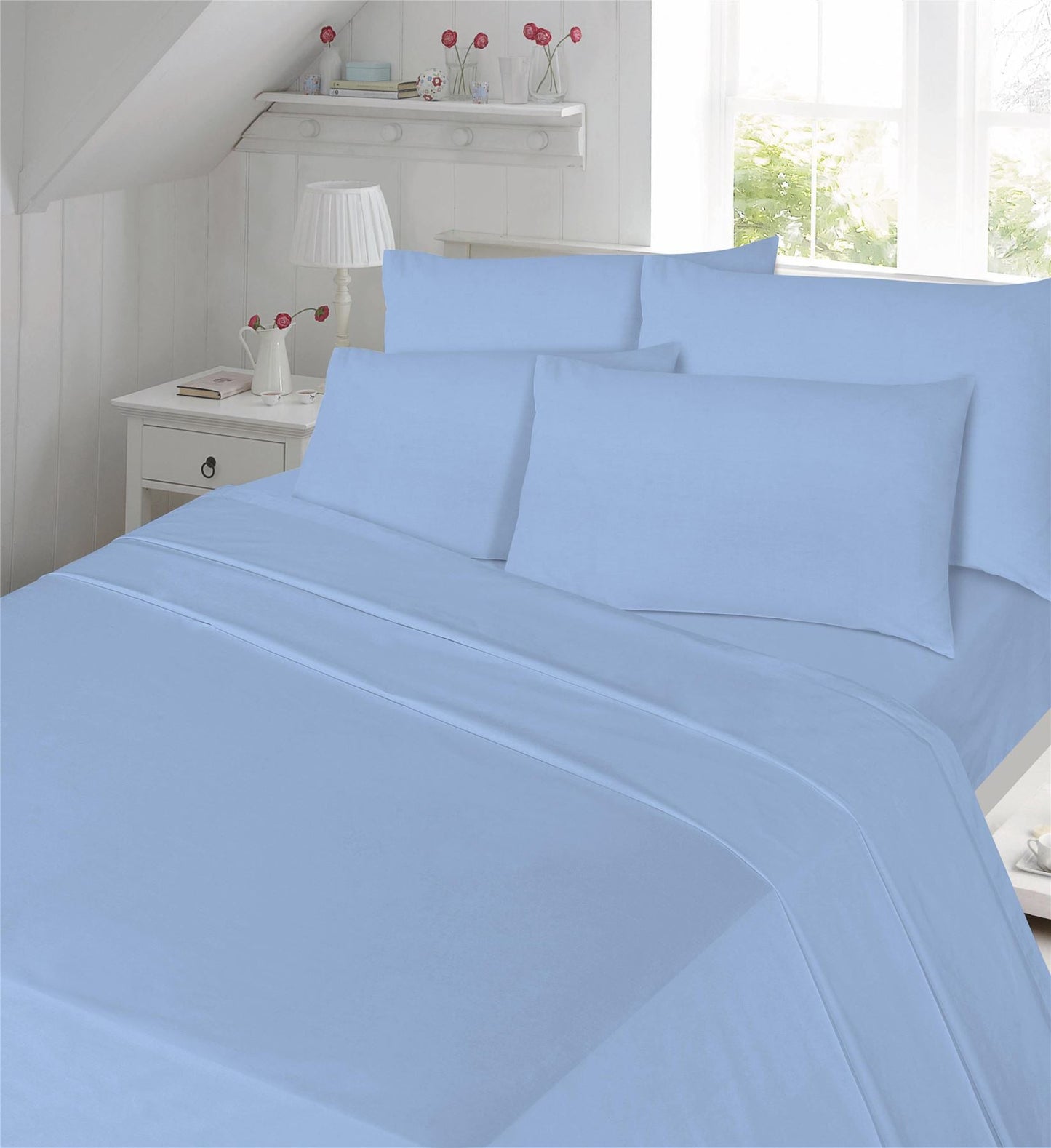 Luxury Percale 180 Thread Count Duvet Cover Set 14 Colours