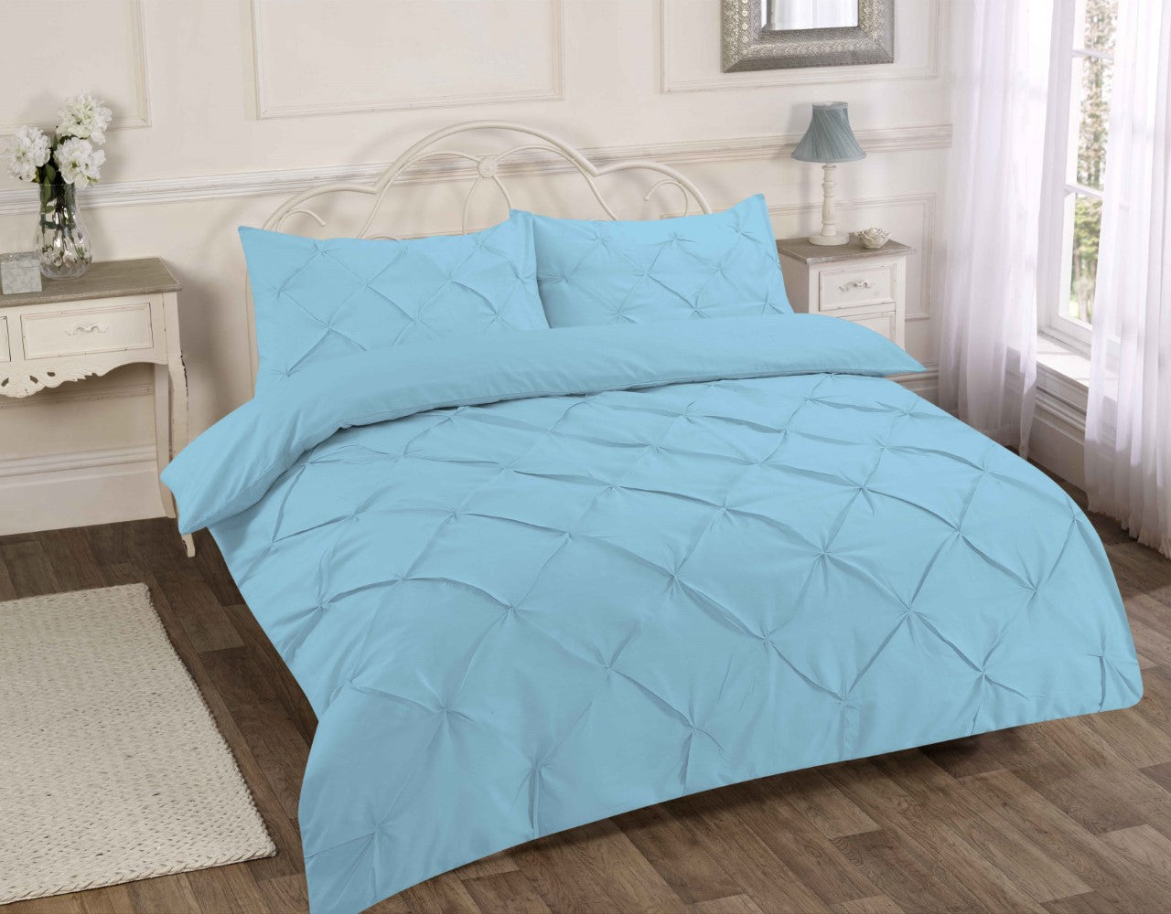 Pintuck Duvet Set 13 Colours