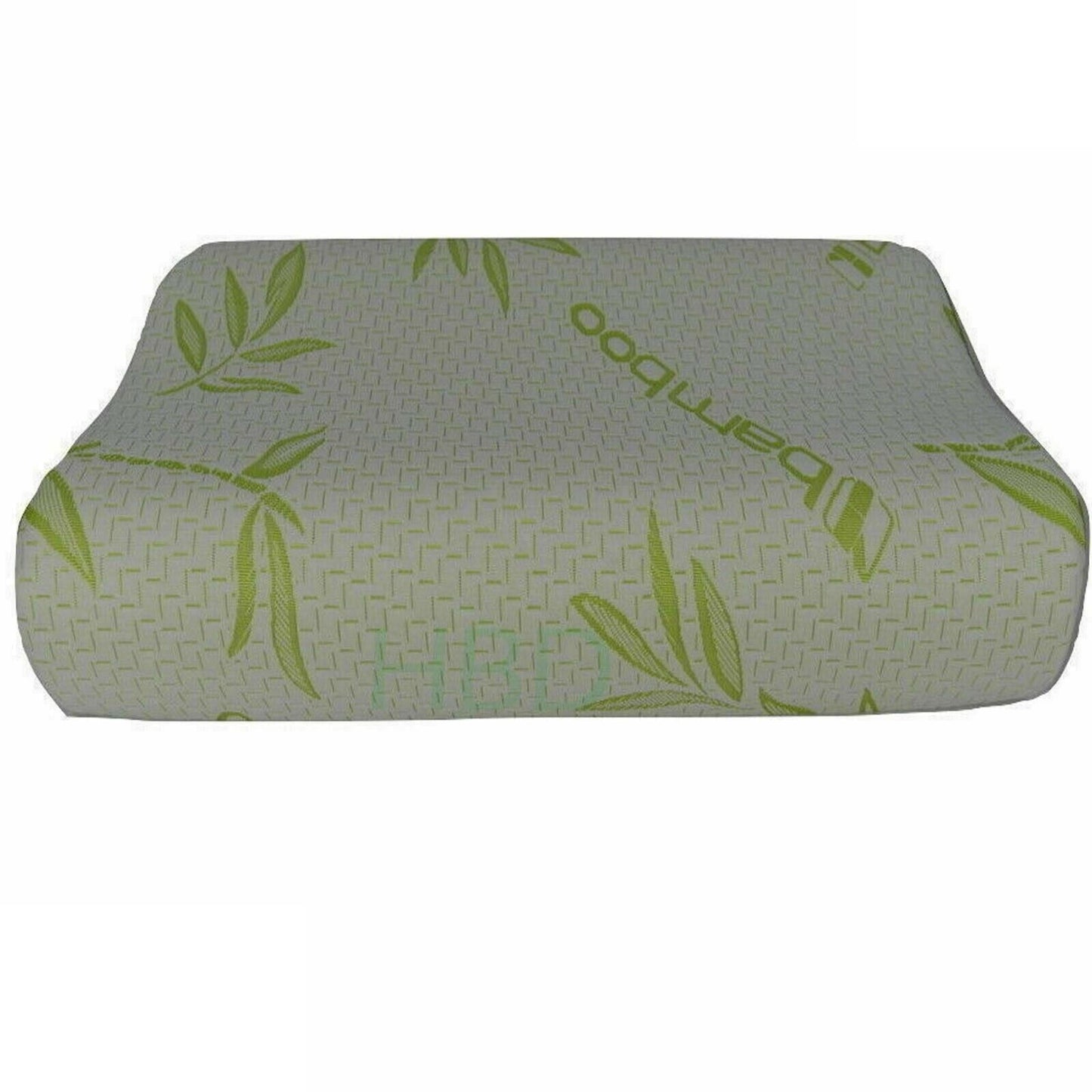 Large Memory Foam Contour Pillow Bamboo Cover