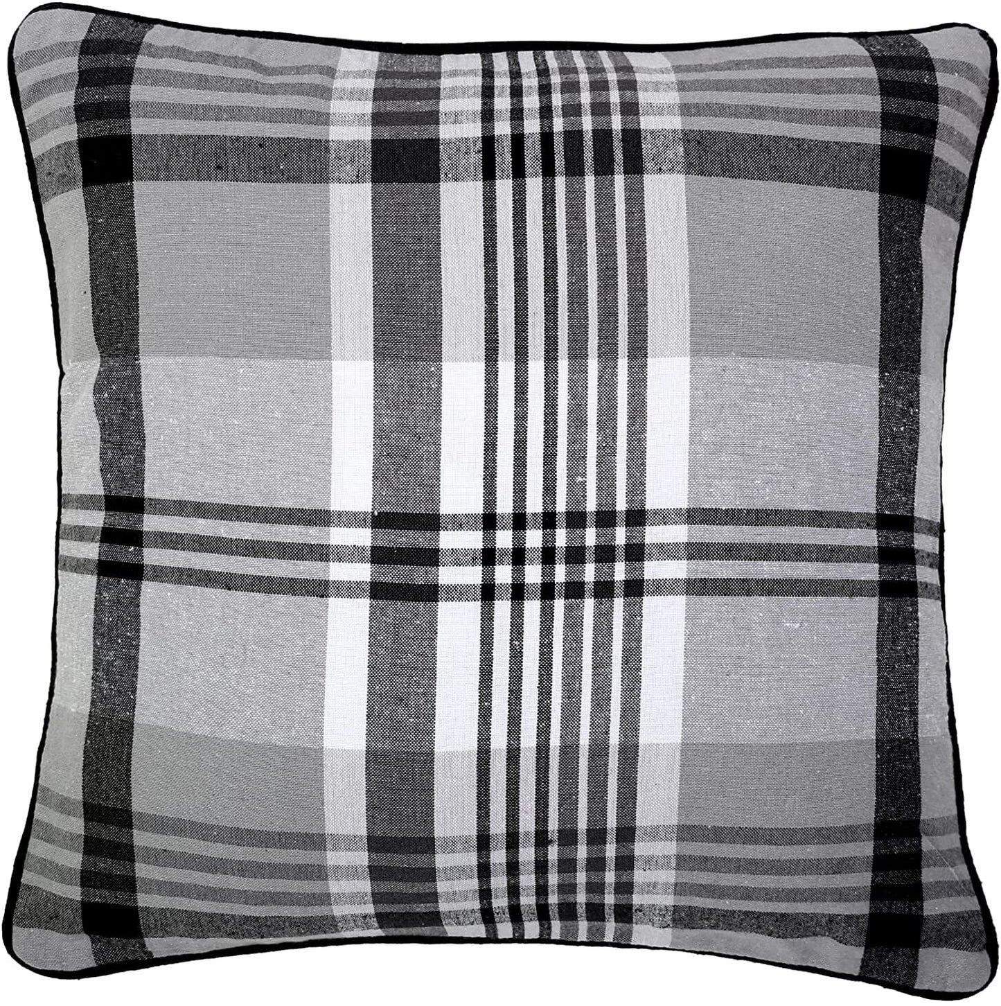 Check Tartan Filled Cushion 12 Colours