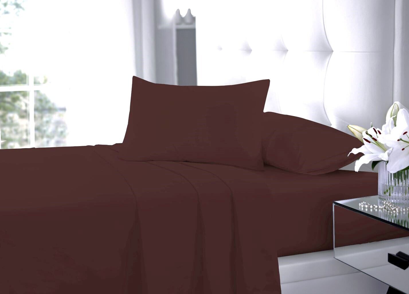 Easy Care Percale Flat Sheet 22 Colours All Bed Sizes
