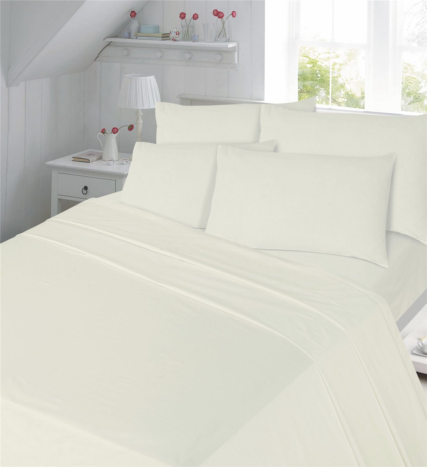 Luxury Percale 180 Thread Count Duvet Cover Set 14 Colours