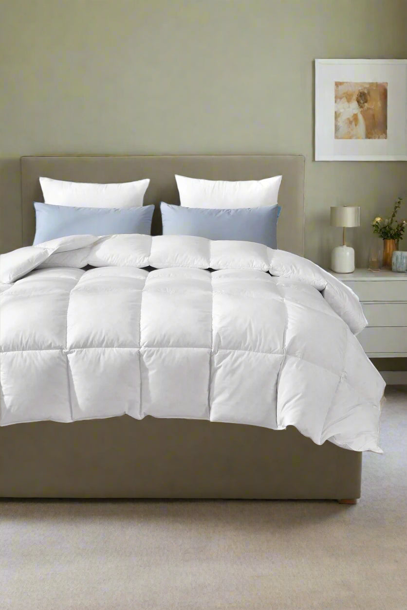 Value Range Cotton Cover Duck Feather & Down Duvet 13.5 Tog