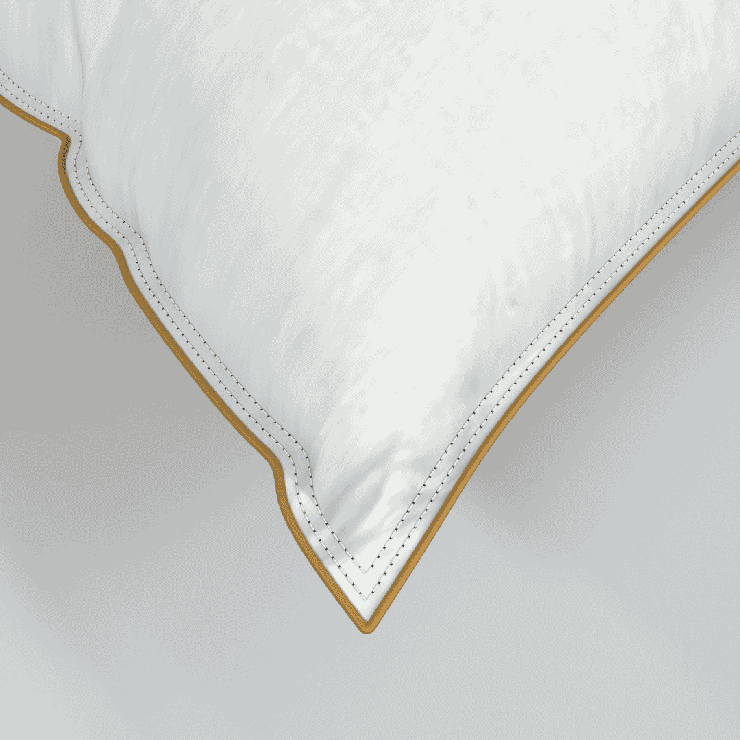 Premium Goose Feather & Down Pillow Pair