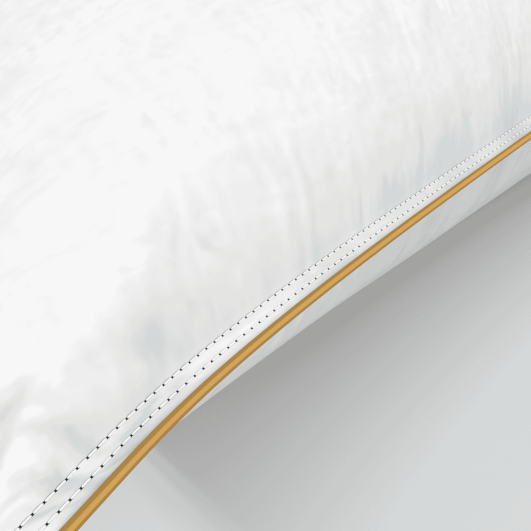Premium Goose Feather & Down Pillow Pair