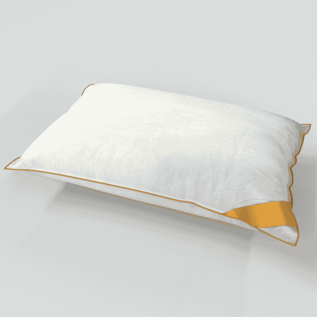 Premium Goose Feather & Down Pillow Pair