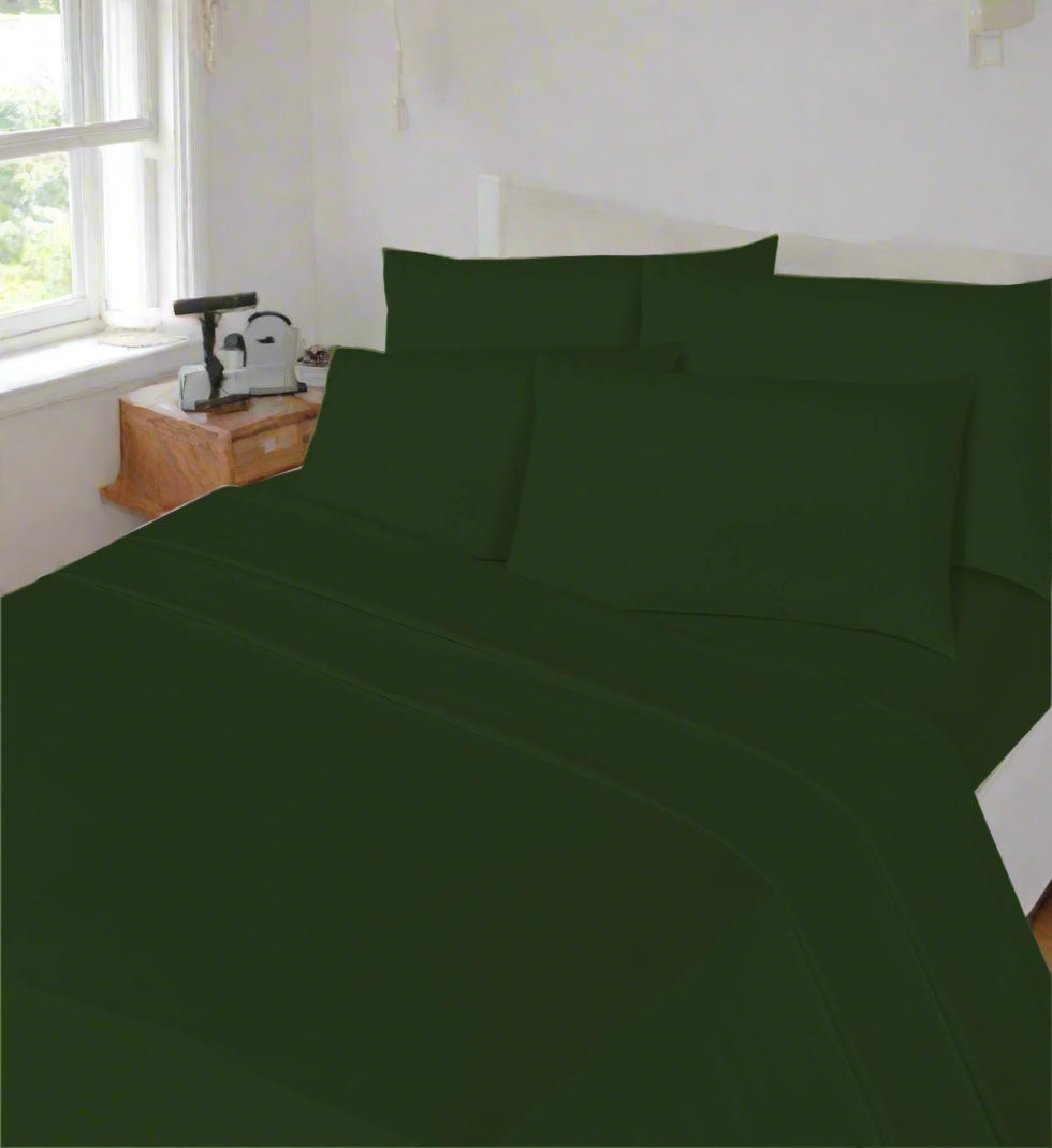 Luxury Percale 180 Thread Count Duvet Cover Set 14 Colours