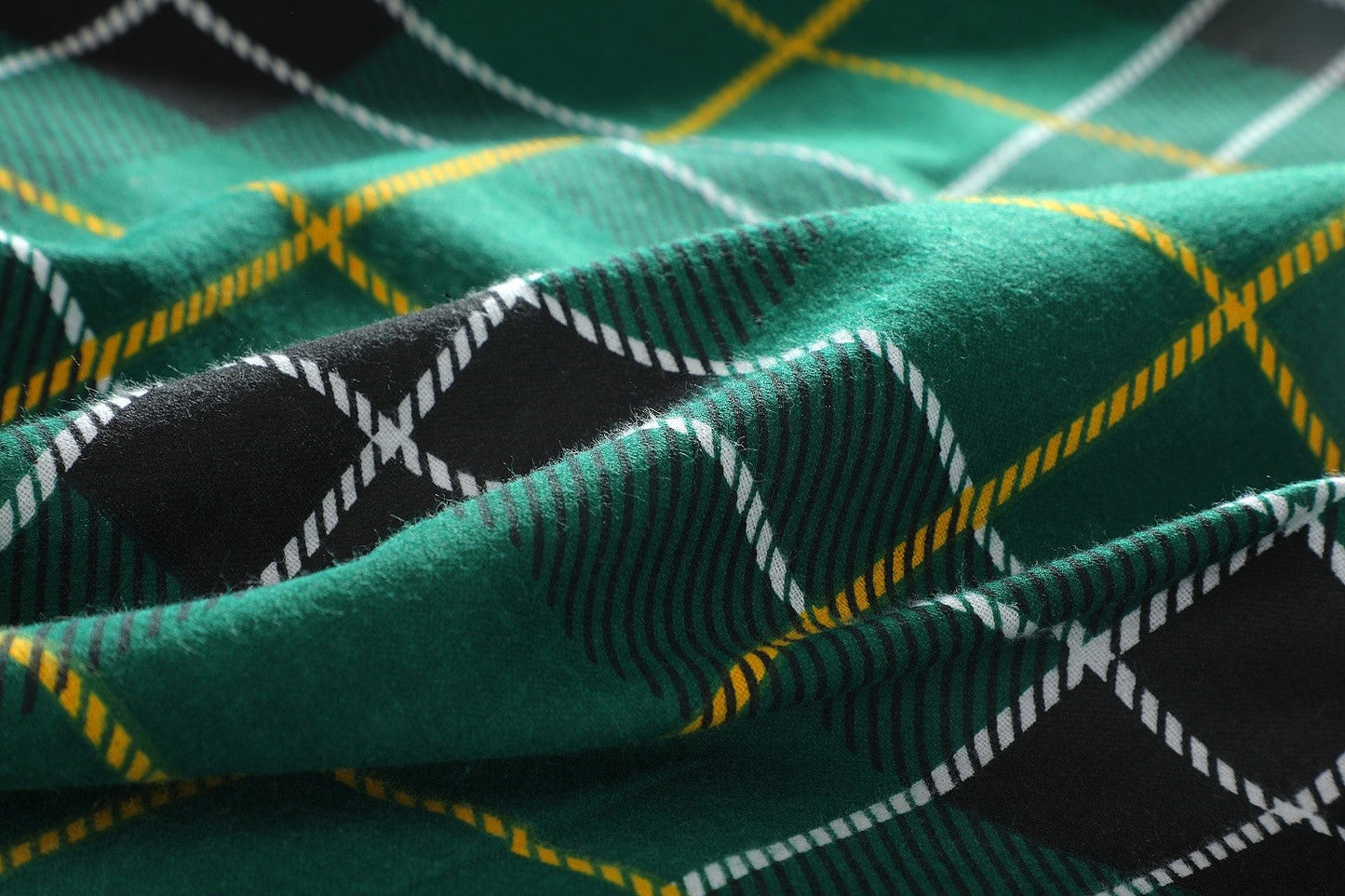 Tartan Flannelette Sheet Set 3 Colours