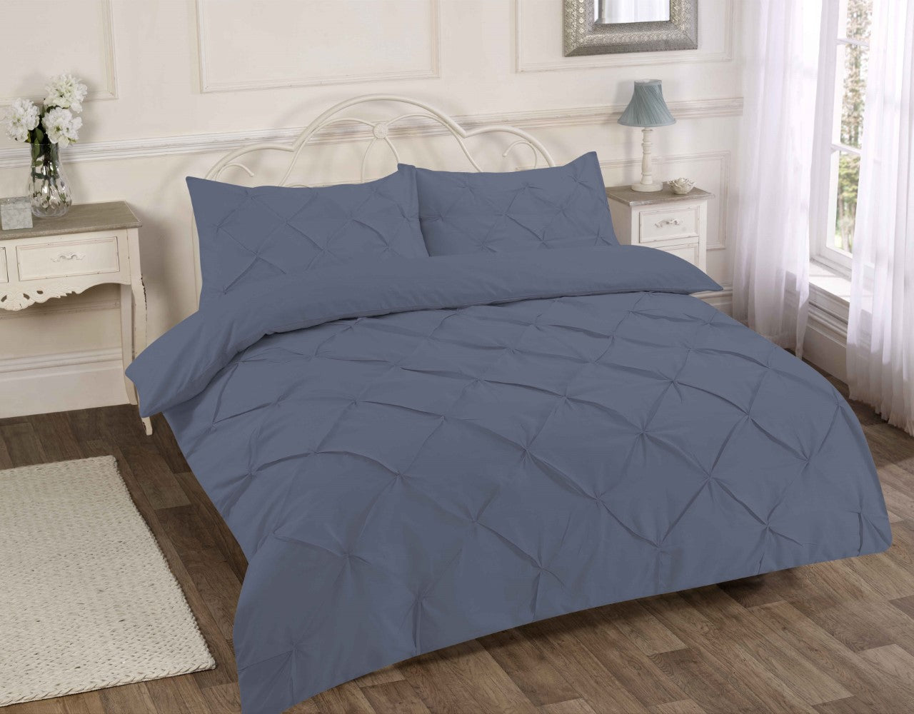 Pintuck Duvet Set 13 Colours