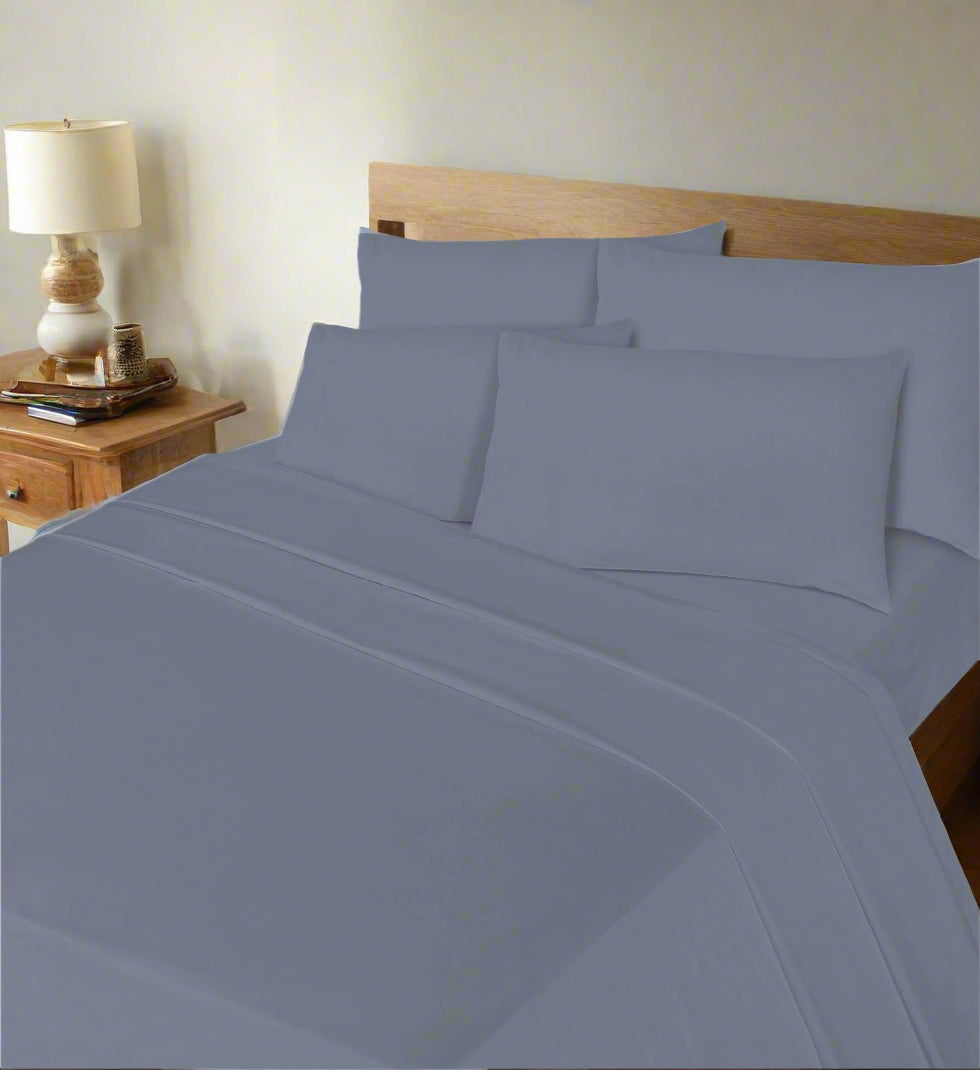 Luxury Percale 180 Thread Count Duvet Cover Set 14 Colours