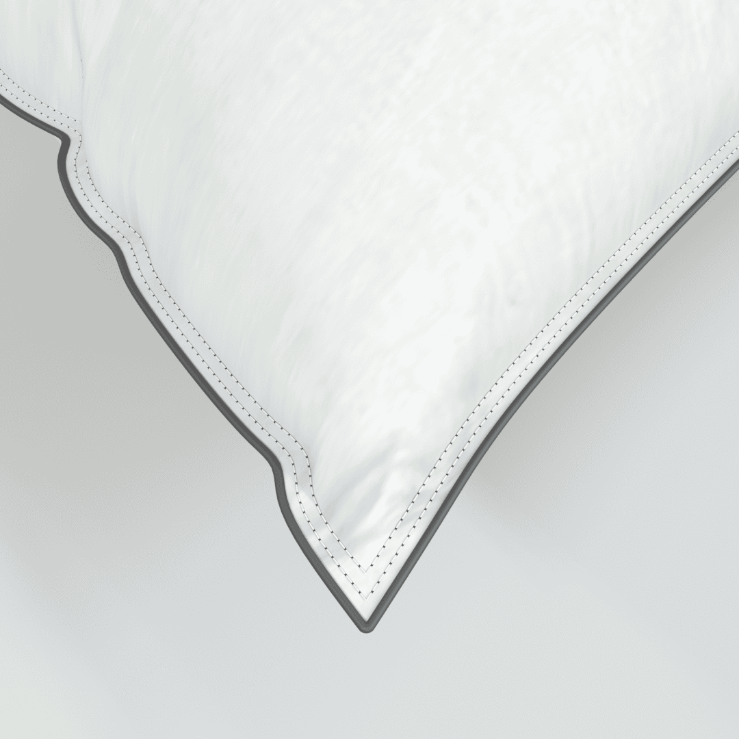 Duck Feather & Down V Shaped Pillow