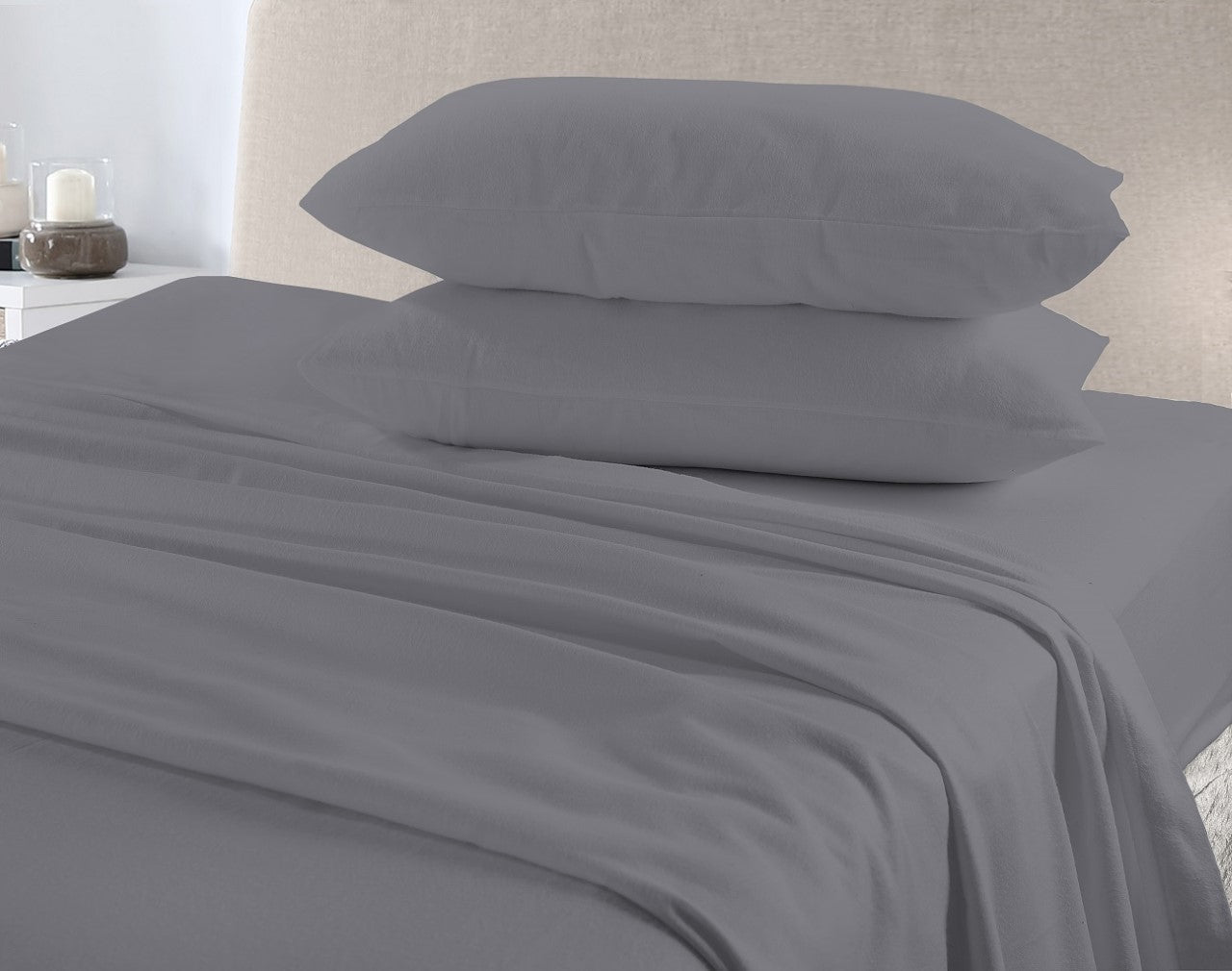 Flannelette 100% Cotton Sheet Set 10 Colours