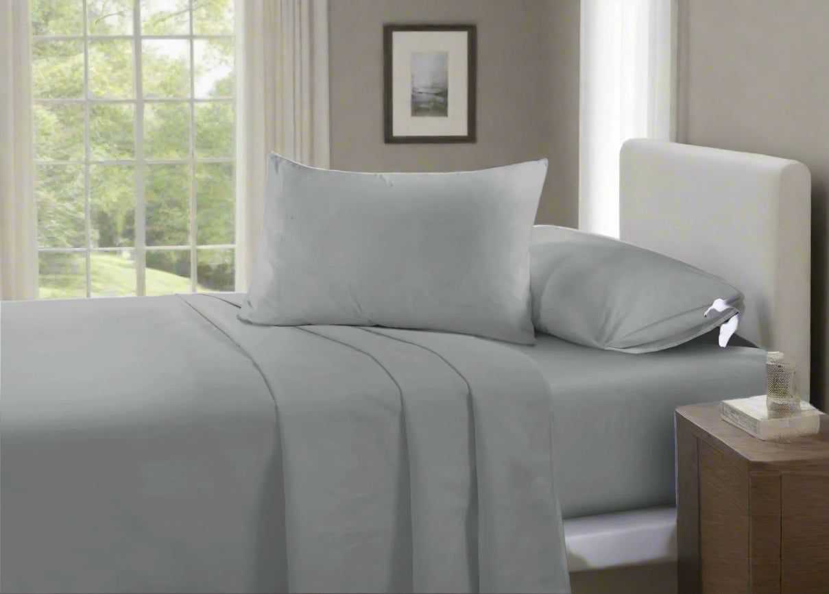 Soft Touch Luxury Microfibre Fitted Sheet 25 cm Depth– Home & Bath