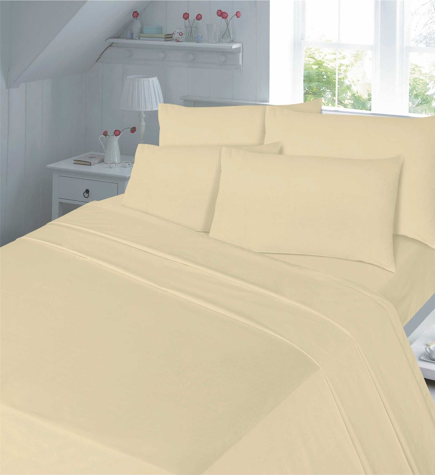 Luxury Percale 180 Thread Count Duvet Cover Set 14 Colours