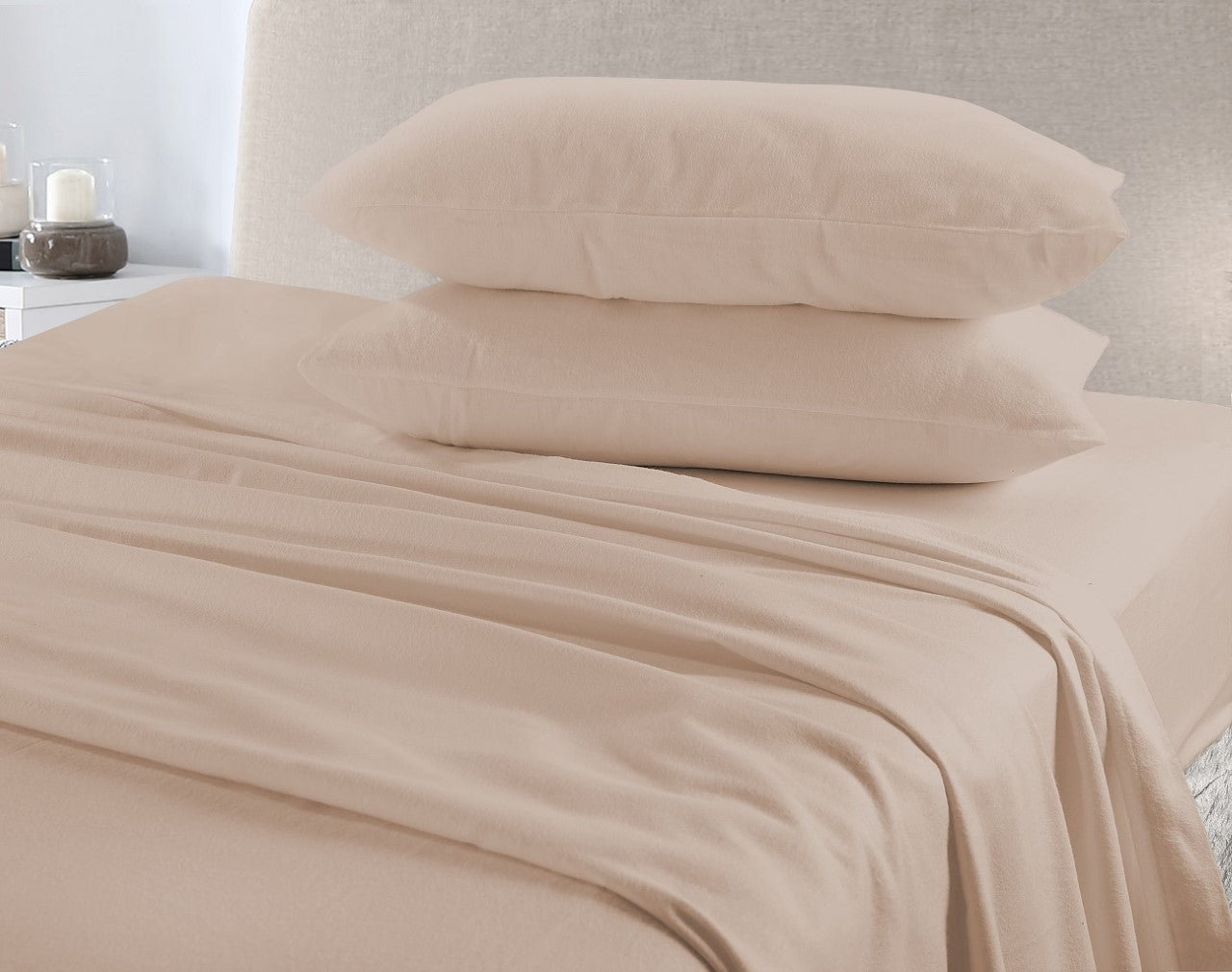 Flannelette 100% Cotton Sheet Set 10 Colours