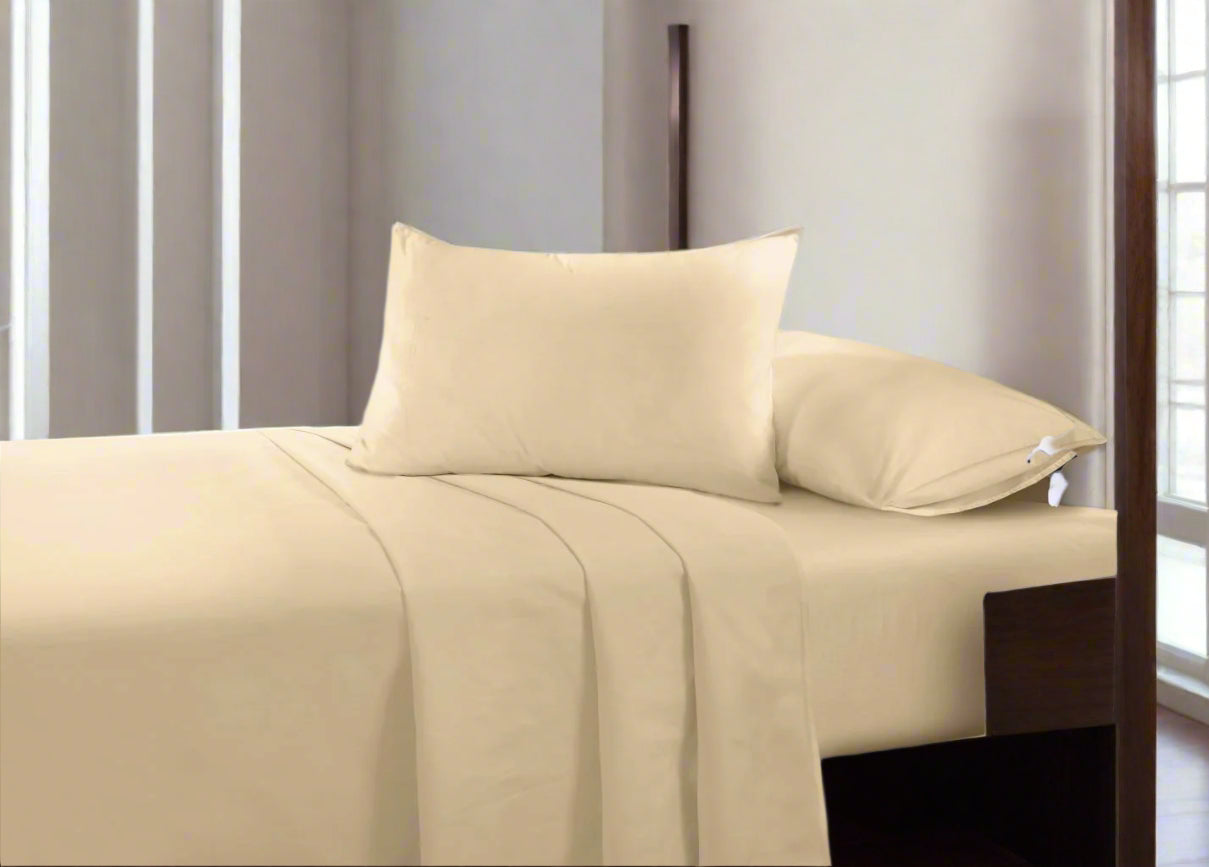 Soft Touch Luxury Microfibre Fitted Sheet 25 cm Depth– Home & Bath