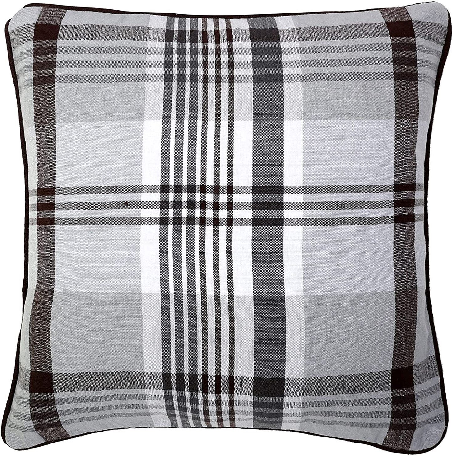 Check Tartan Filled Cushion 12 Colours