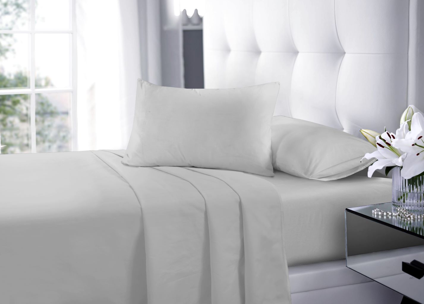 Soft Touch Luxury Microfibre Fitted Sheet 8 Colours 40 cm Depth– Home & Bath