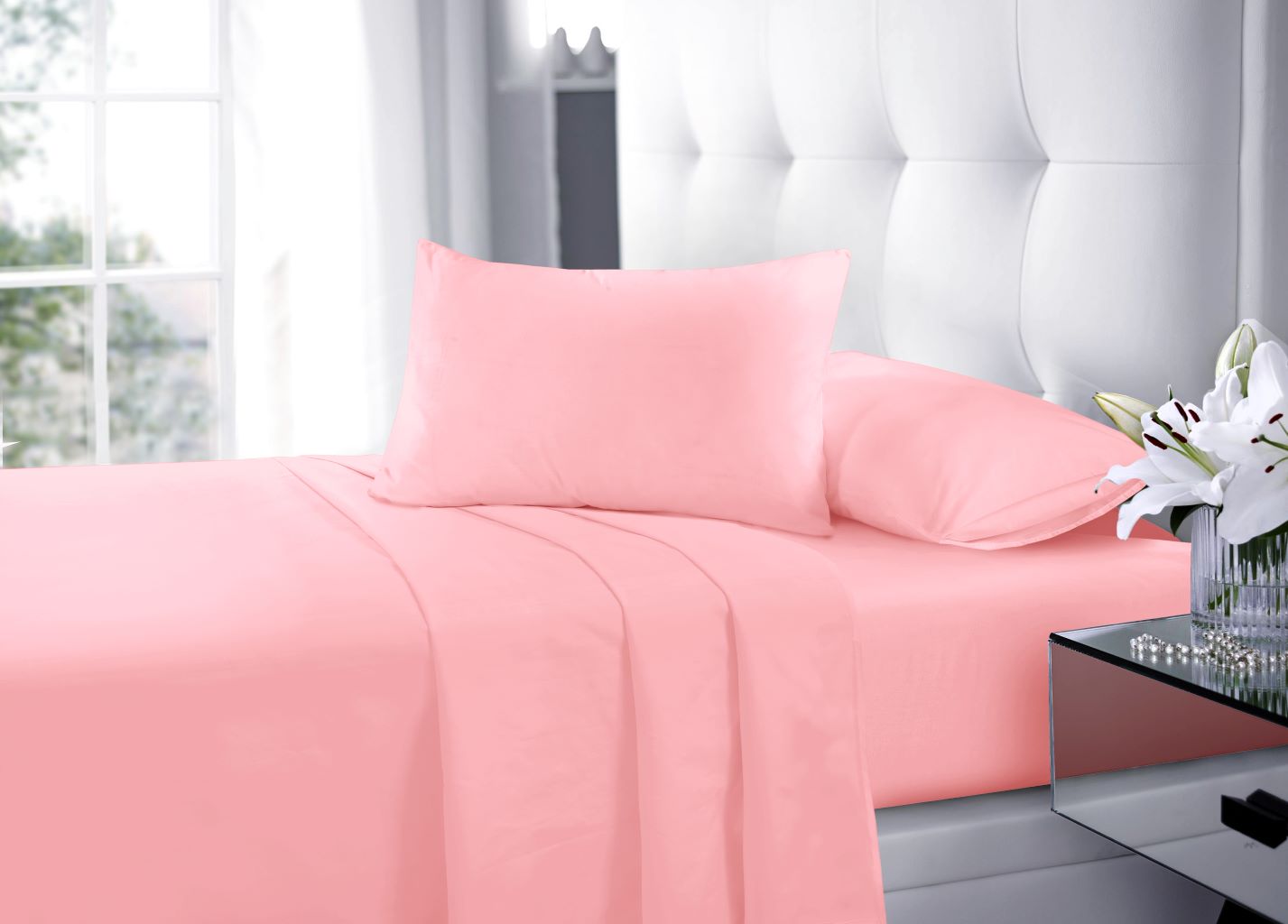 Soft Touch Luxury Microfibre Fitted Sheet 8 Colours 40 cm Depth– Home & Bath