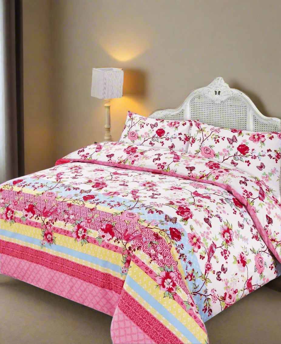 Blossom Floral Duvet Cover Set 4 Colours