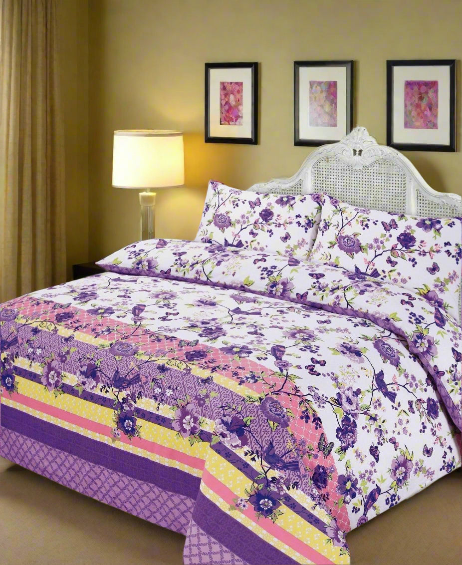 Blossom Floral Duvet Cover Set 4 Colours