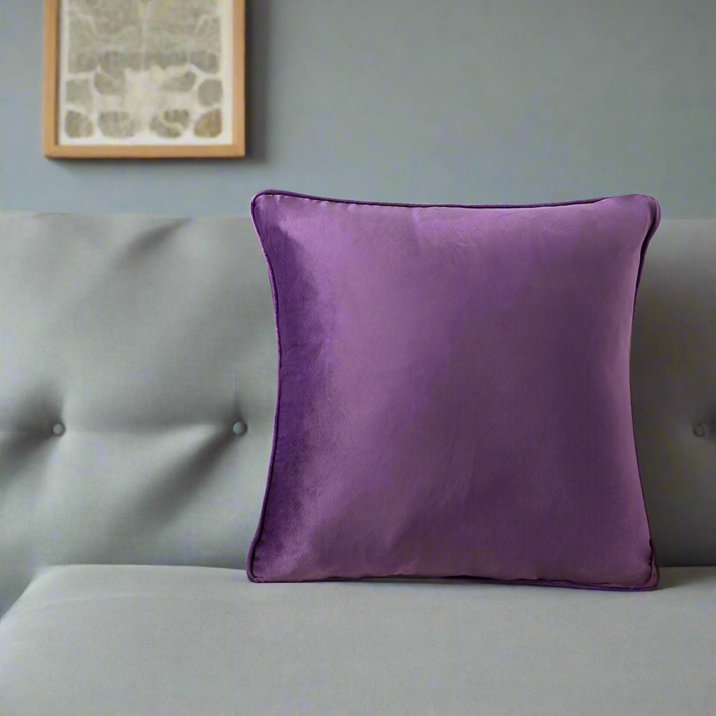 Velvet Filled Cushion 8 Colours Filled Cushion
