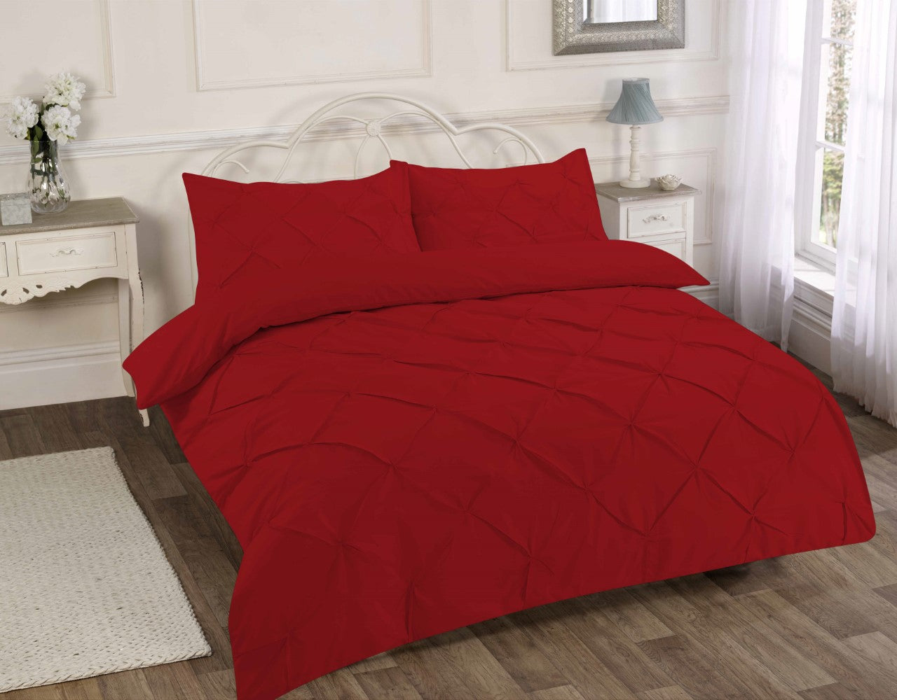 Pintuck Duvet Set 13 Colours