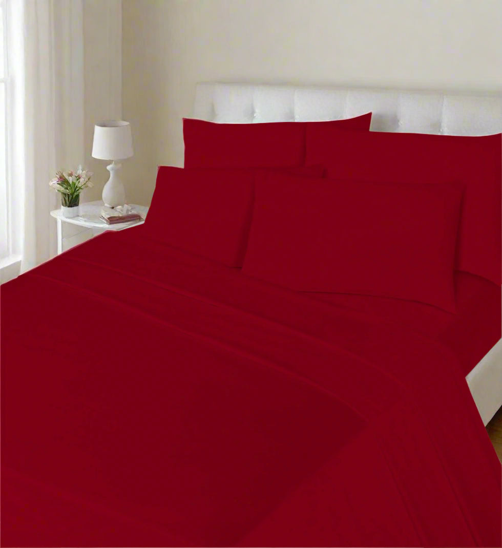 Luxury Percale 180 Thread Count Duvet Cover Set 14 Colours