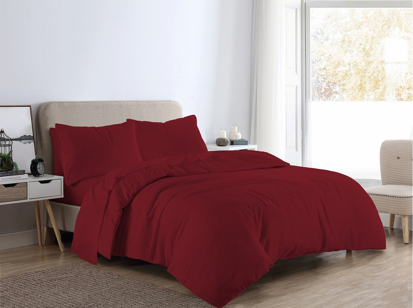 Flannelette 100% Cotton Pillowcase Pair 10 Colours