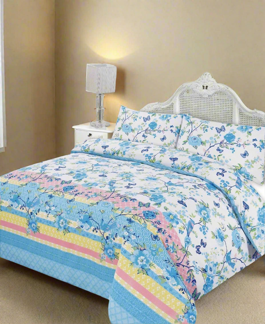 Blossom Floral Duvet Cover Set 4 Colours