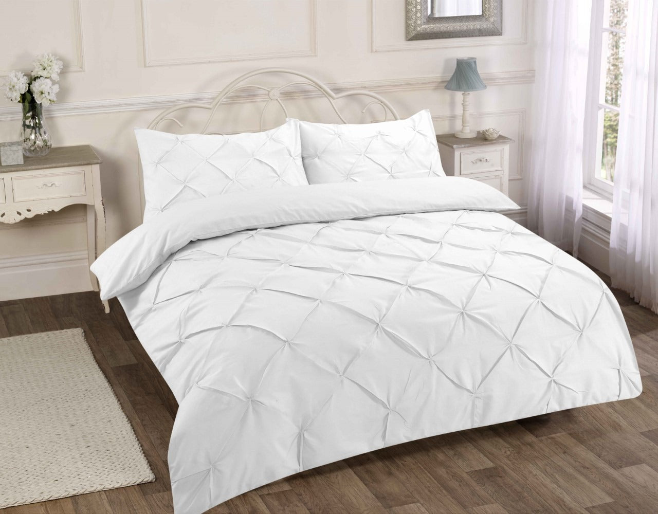 Pintuck Duvet Set 13 Colours