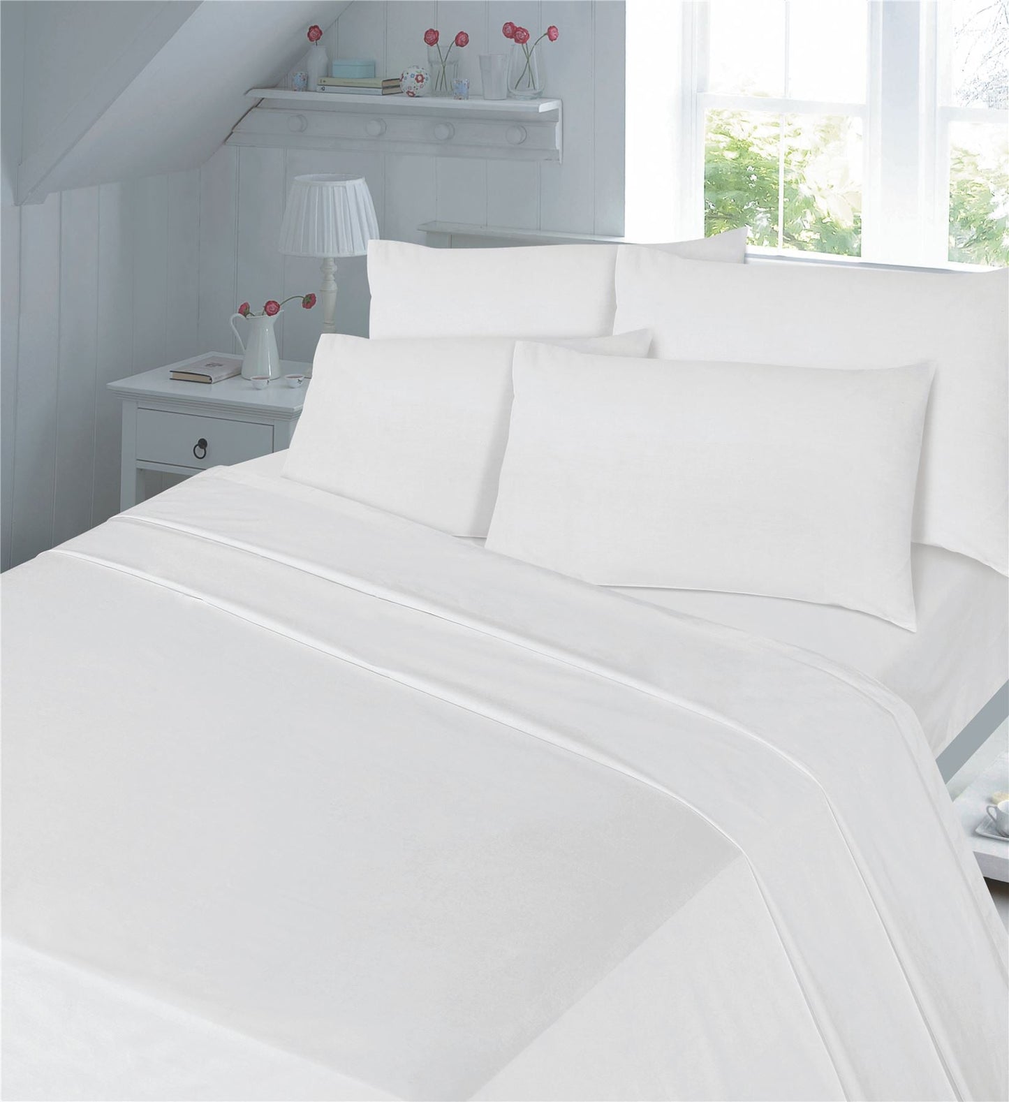 Luxury Percale 180 Thread Count Duvet Cover Set 14 Colours