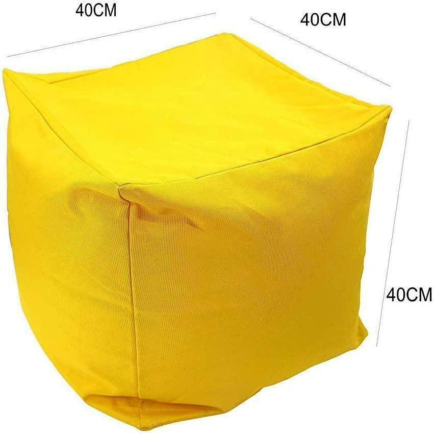 Square Waterproof Foot Stool Cube 12 Colours