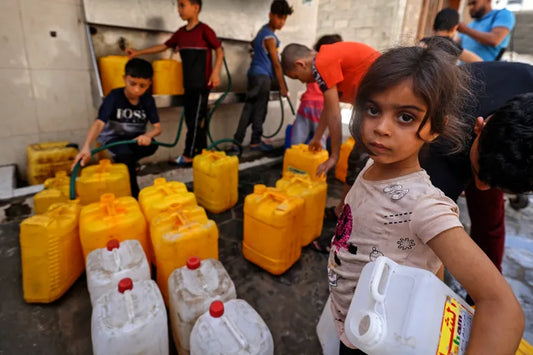 Water tank for Gaza